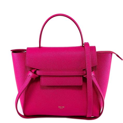 pink celine inspired bag